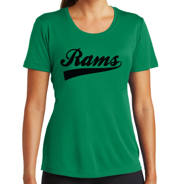 Presentation School Spirit Green Ladies PosiCharge Competitor Tee Thumbnail