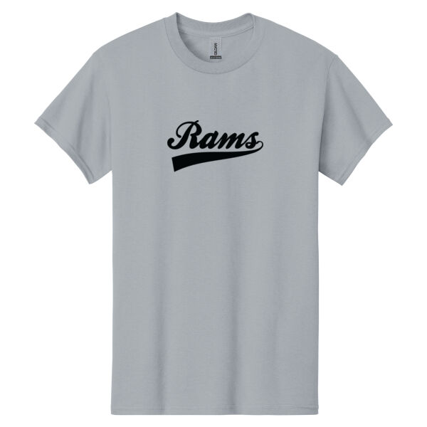 Presentation School Spirit Gray Heavy Cotton 100% Cotton T Shirt Thumbnail