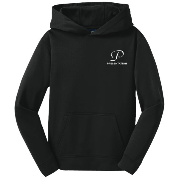 Presentation School Youth Sport Wick Fleece Hooded Pullover Thumbnail